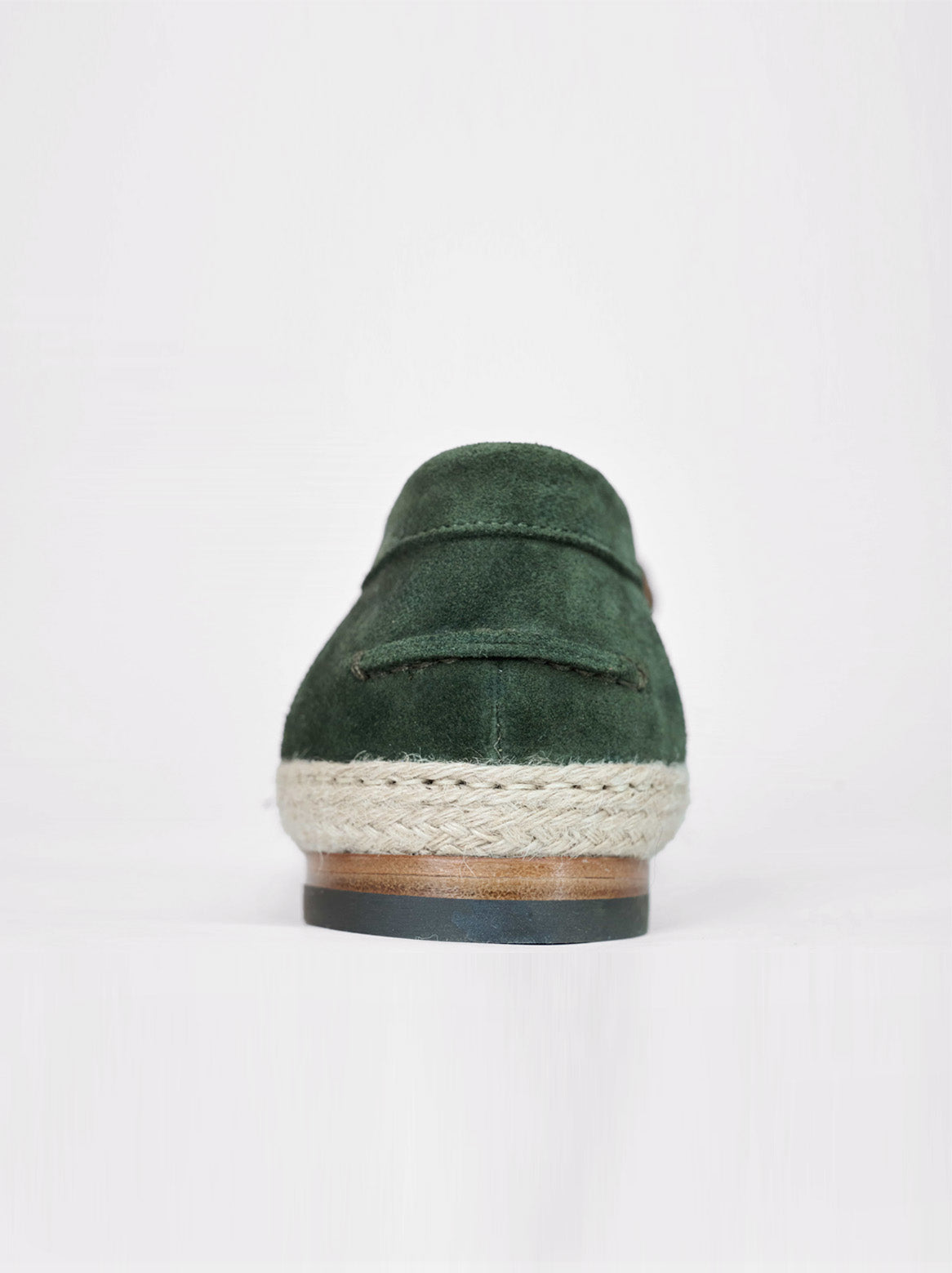 Capri Espadrilles in Waldgrün