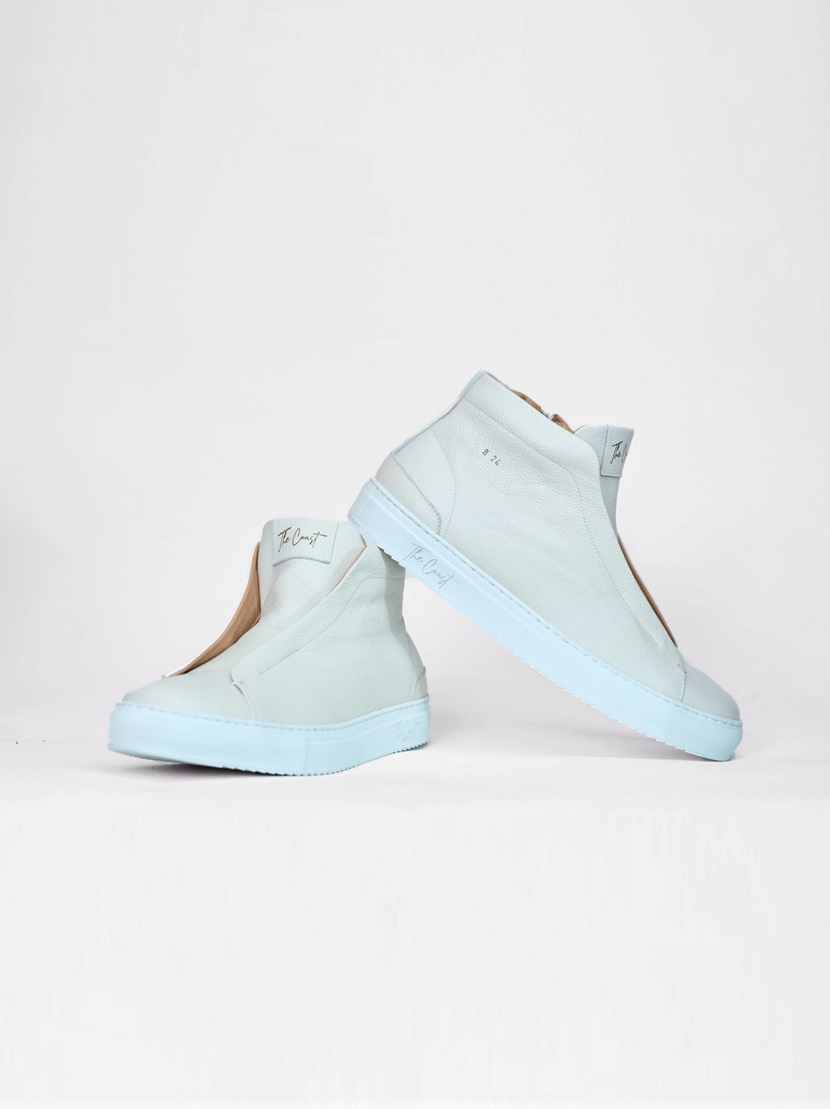 Jensi Slip In High Top mit Lammfell Offwhite